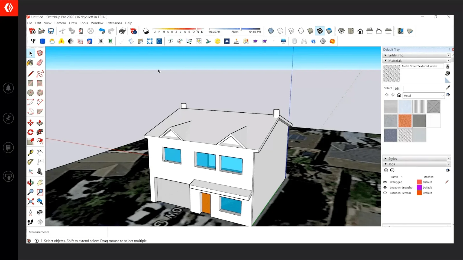 Residential house structure 3D modelling in Los Banos, USA