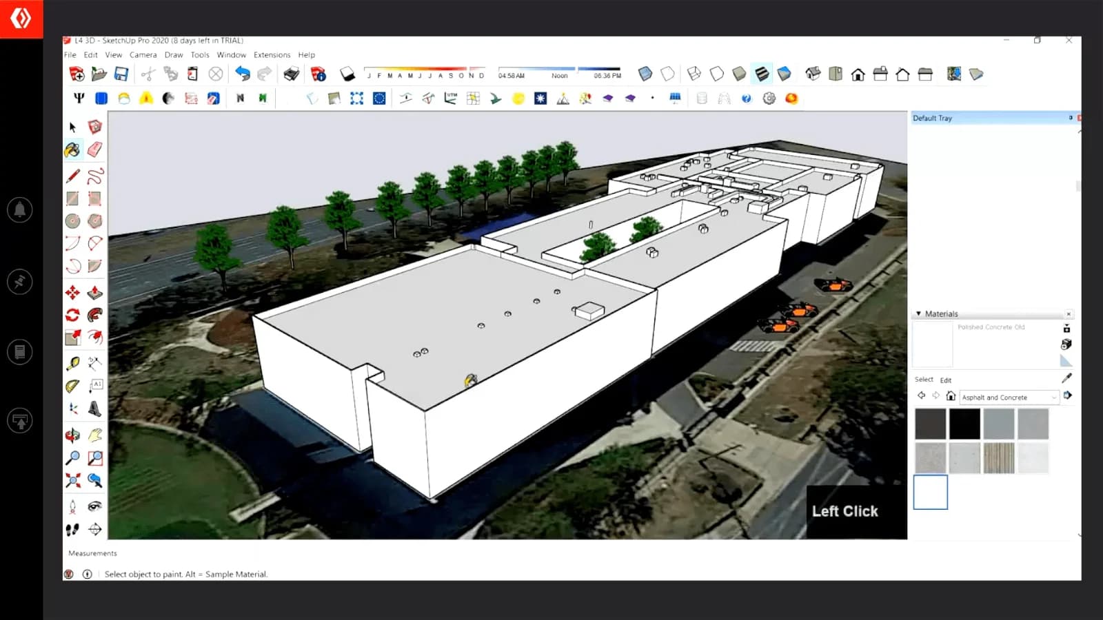 Community building structure 3D modelling in Deakin, Australia